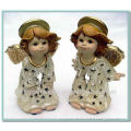 antique ceramic angels figurines